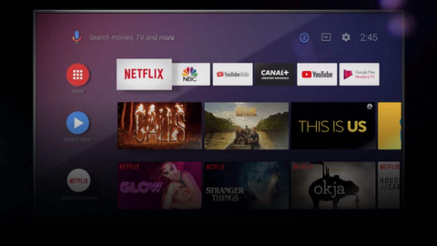 Android TV to get Android 10 update by 2019-end