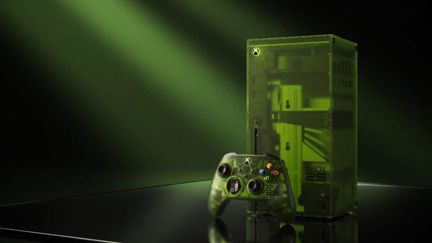 Xbox celebrates 25 years with retro-inspired console