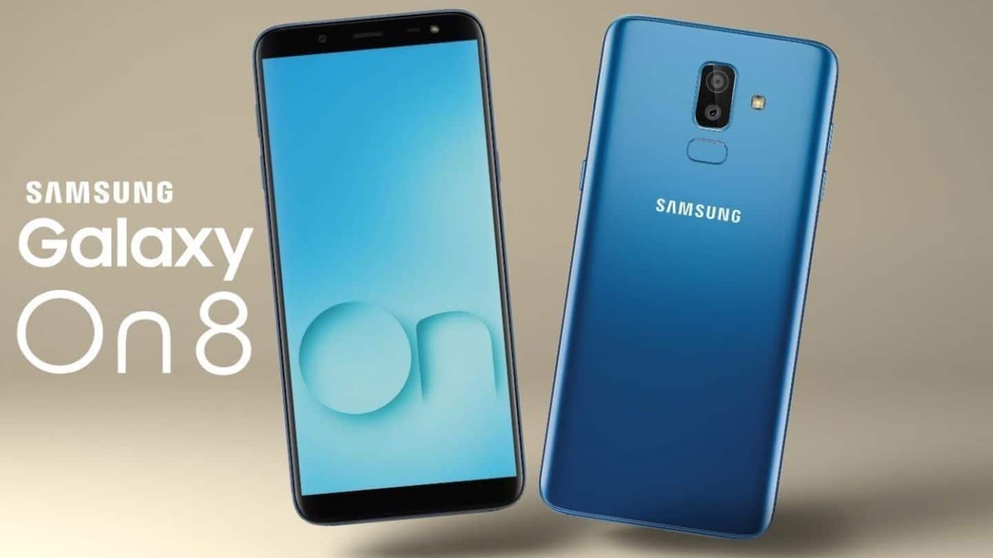 Samsung Galaxy On8 (2018) launched in India for Rs. 16,990