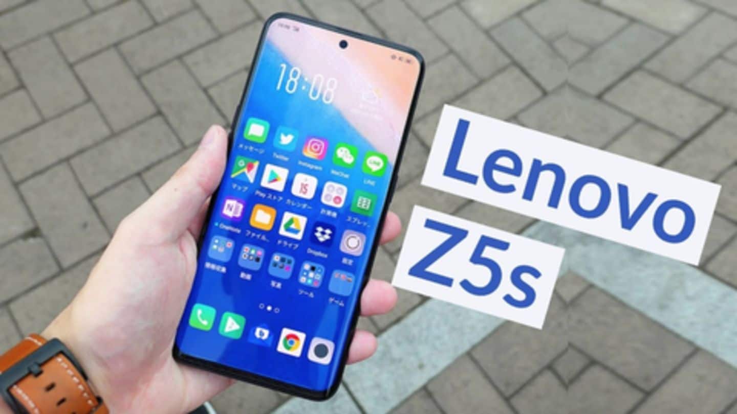 Lenovo Z5s with camera hole display leaked: Specifications, design, launch