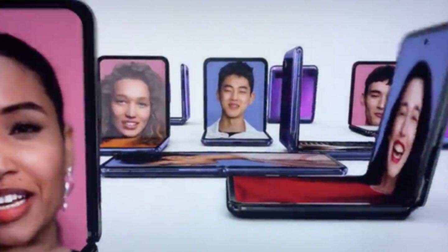 Samsung Galaxy Z Flip revealed in Oscars advertisement before launch