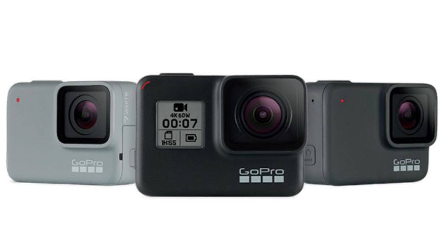 GoPro Hero 7 camera lineup launched, starting at Rs. 19,000