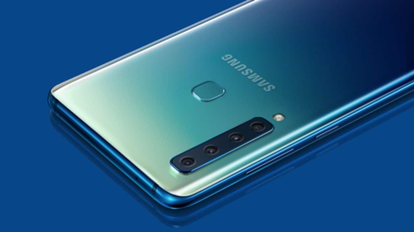 Samsung Galaxy A9: World's first four-camera smartphone launched in India