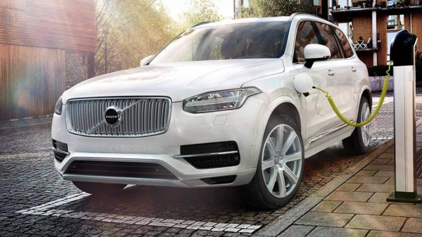 Volvo XC90 T8 Inscription Hybrid launched at Rs. 96.65 lakh