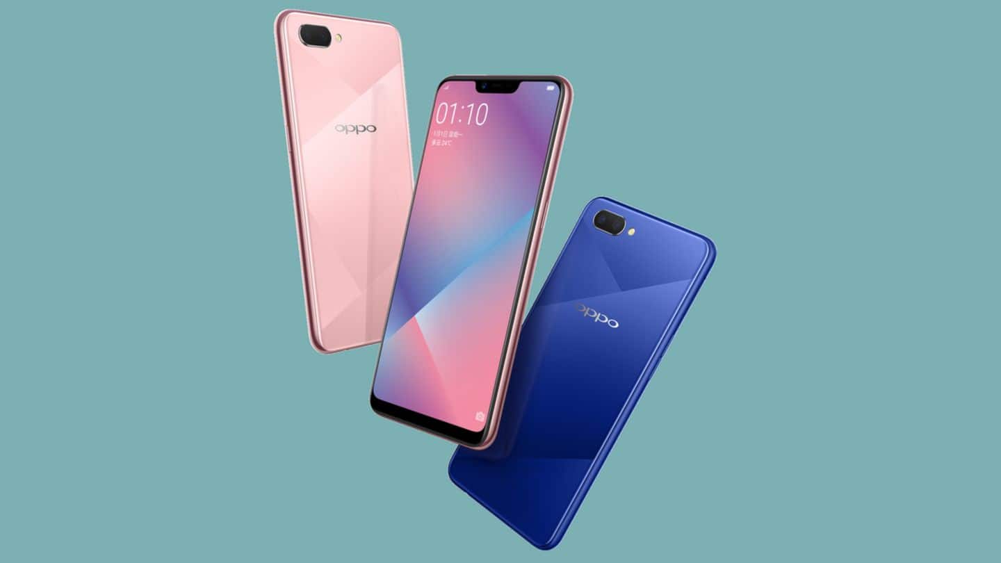 OPPO A5 with 4,320mAh battery and 4GB RAM launched