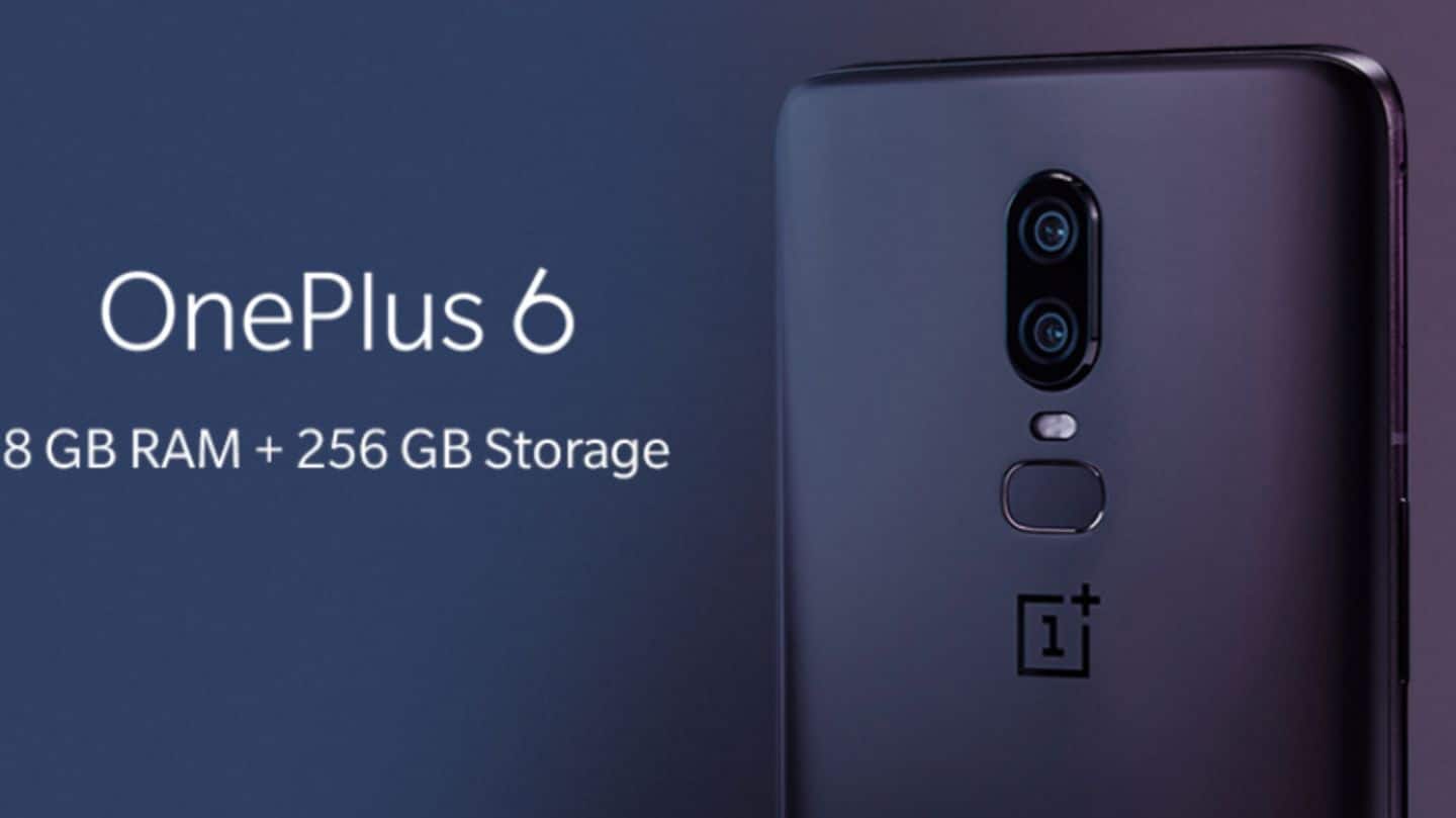 OnePlus 6 Midnight Black 8GB/256GB variant now available on Amazon