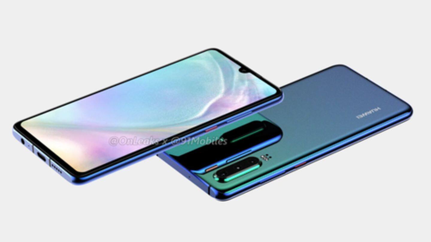 Huawei P30 Renders Reveal New Design; Key Specifications Leaked