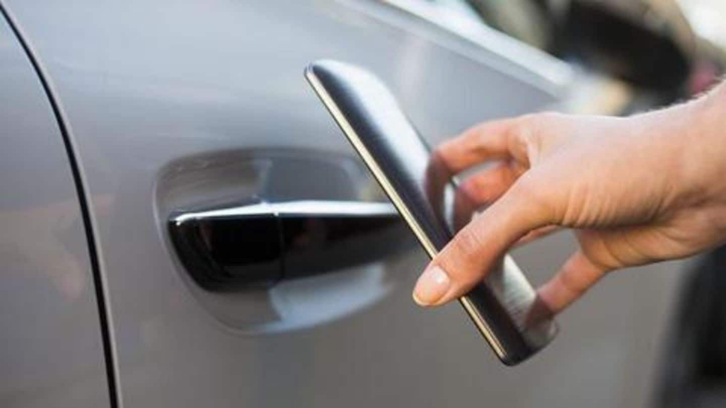 Your iPhone could soon be used to unlock your car