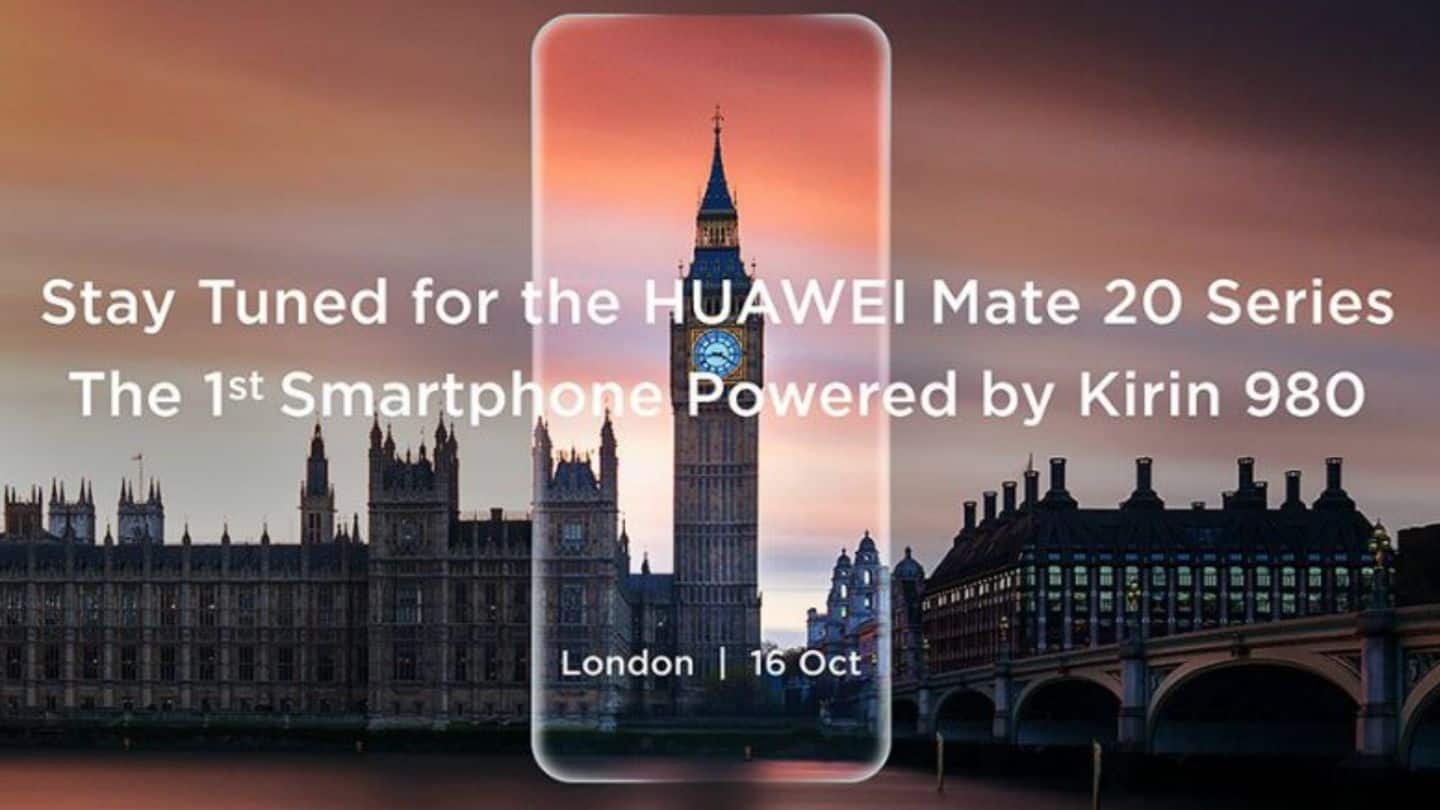 Huawei Mate 20 Pro launches today: All details here