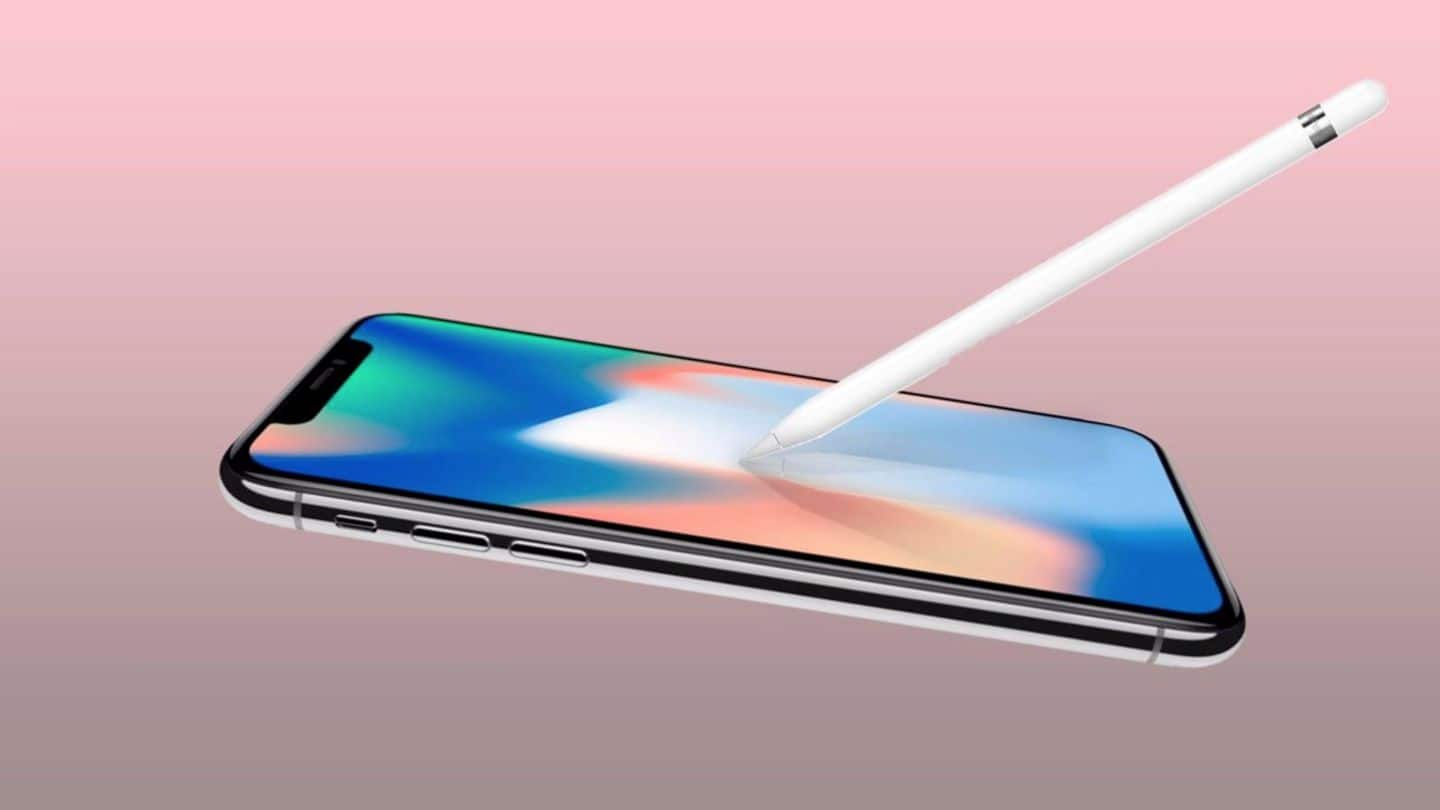 2018 iPhone X, iPhone X Plus will support Apple Pencil