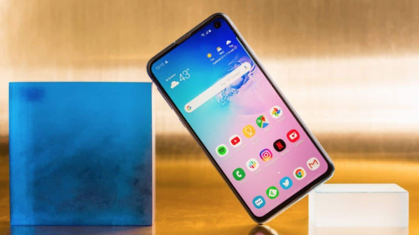 Samsung Galaxy S10e: Priced at Rs. 55,900 Samsung Galaxy S10e: Priced at Rs. 55,900