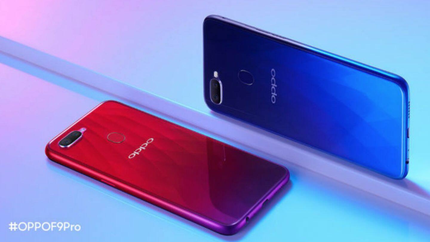 OPPO F9, F9 Pro with 25MP selfie-camera launched in India