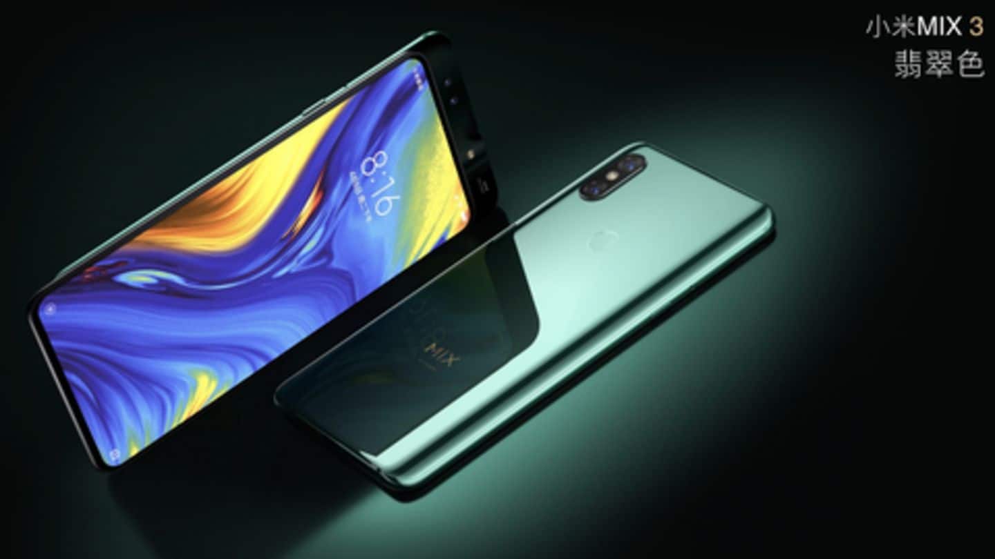 Xiaomi Mi Mix 3 with 10GB RAM Xiaomi Mi Mix 3 with 10GB RAM