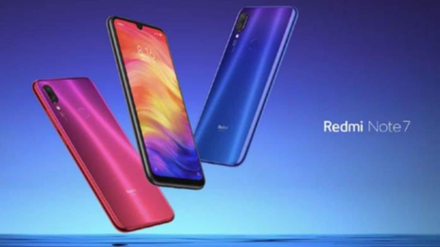 Redmi Note 7 with 48MP camera launching in India soon