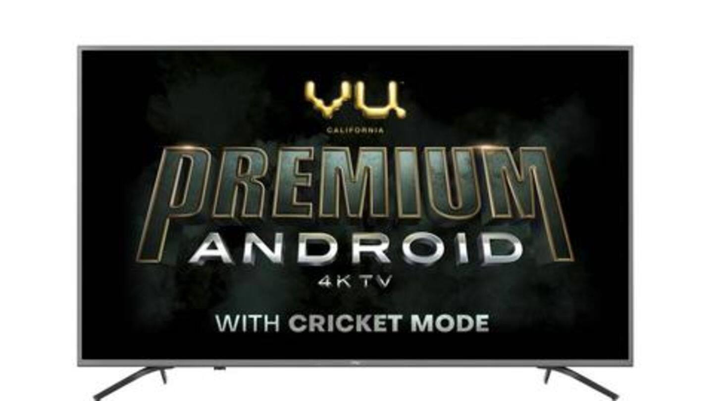Vu Premium Android 4K TV 50-inch: Priced at Rs. 36,000 Vu Premium Android 4K TV 50-inch: Priced at Rs. 36,000