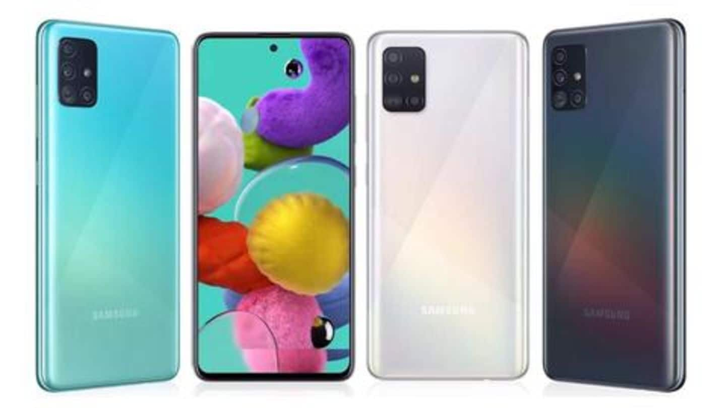 Samsung Galaxy A51 gets Android 10-based One UI 2.1 update