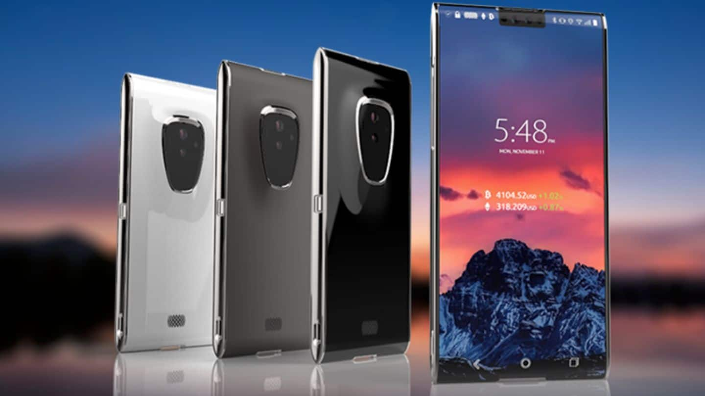 Sirin Labs unveils Finney, the world's first blockchain smartphone