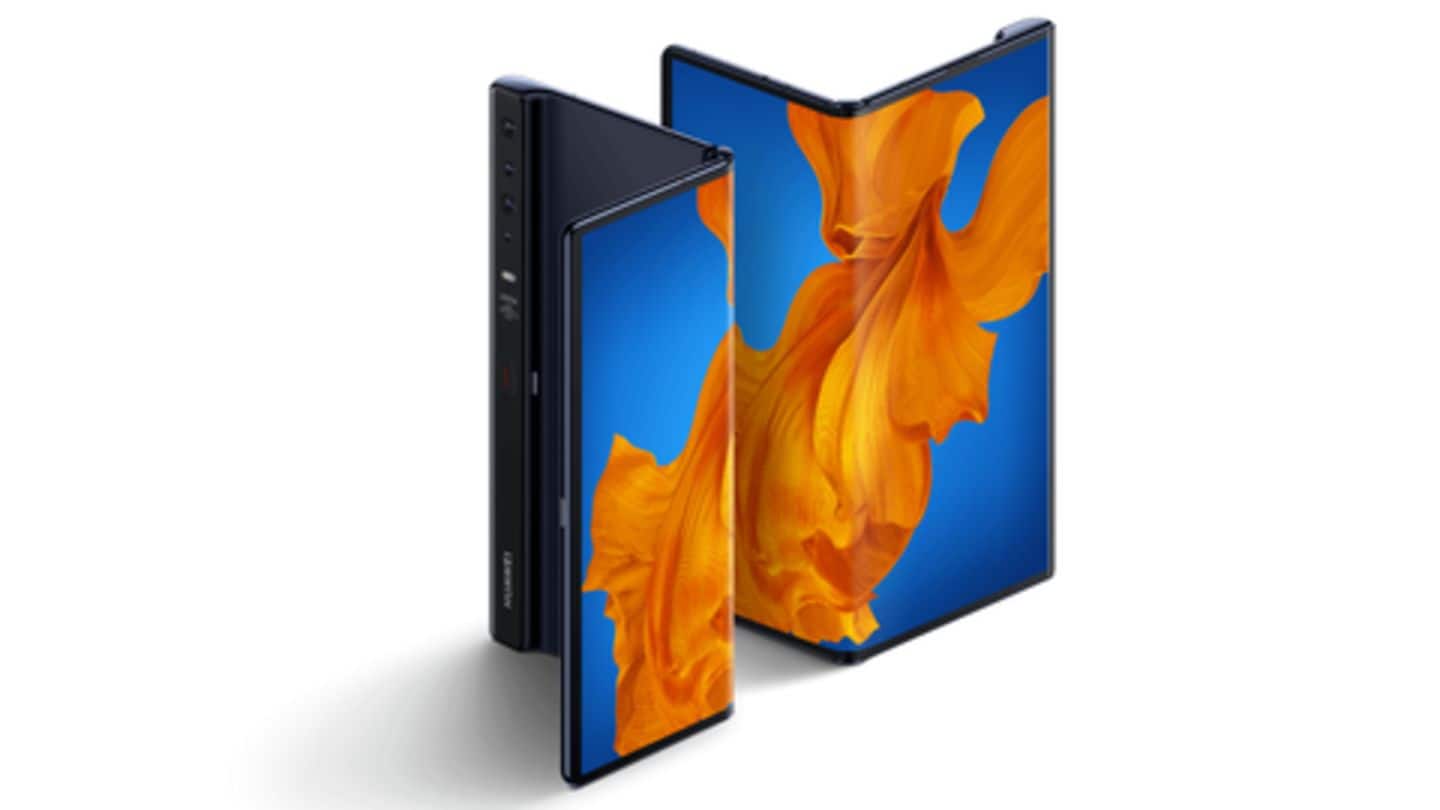 Huawei Mate Xs foldable phone launched at Rs. 1.95 lakh