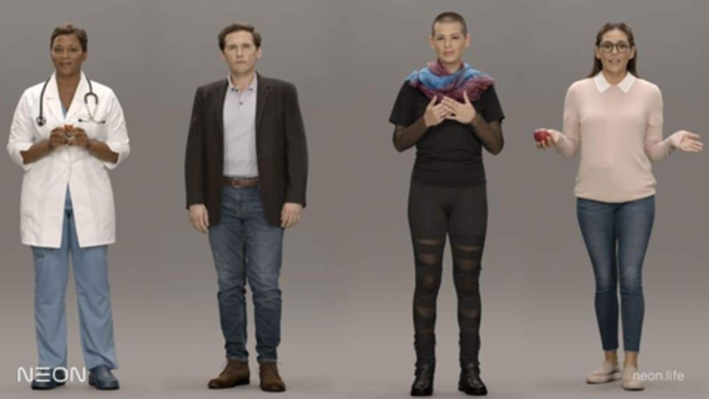 CES 2020: Meet NEON, the world's first 'Artificial Human'