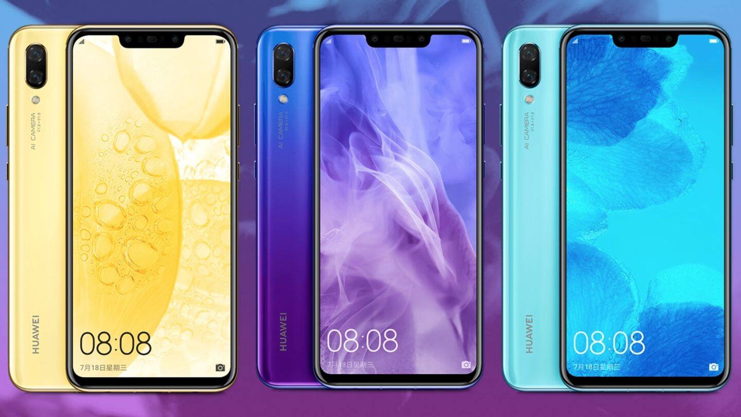 Deals on the Huawei Nova 3 Deals on the Huawei Nova 3