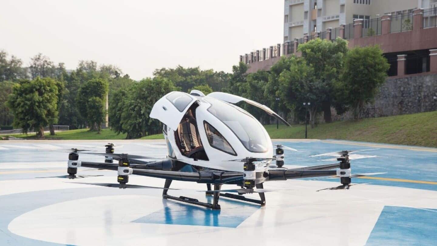 Flying taxis could be mainstream in China by 2030 Flying taxis could be mainstream in China by 2030