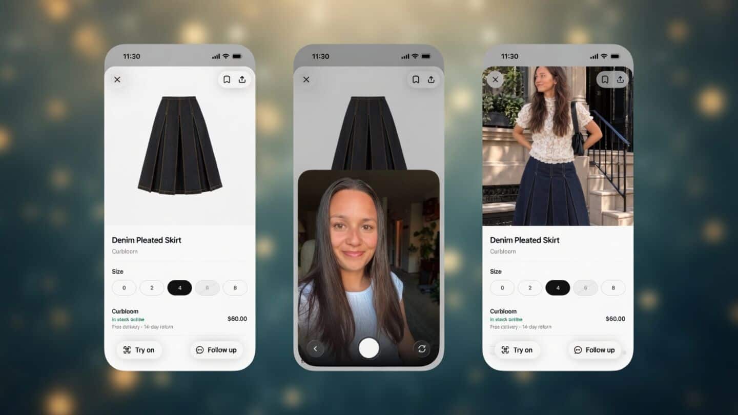 ChatGPT can now show how clothes look on you