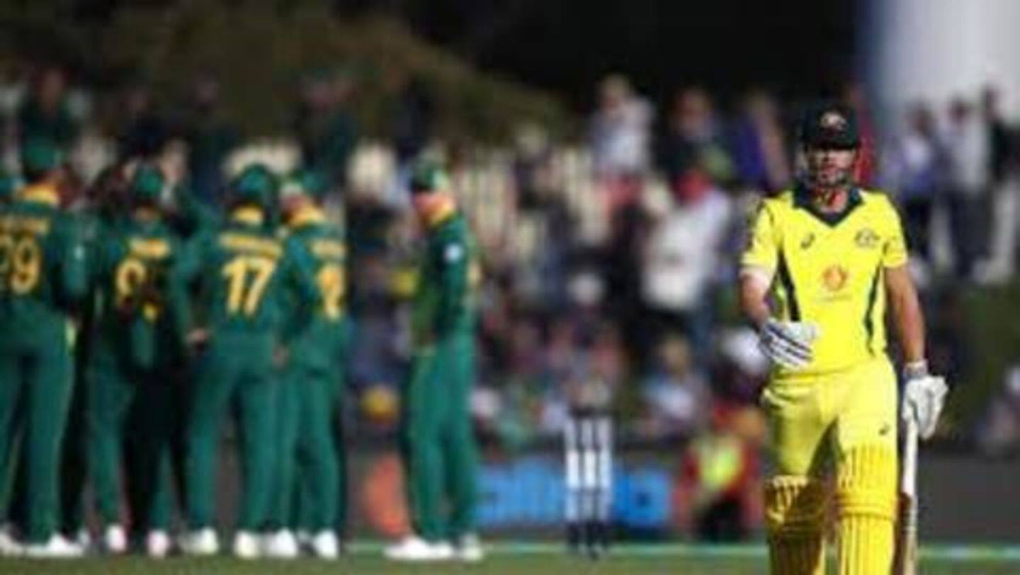 #SAvsAUS: एकमात्र T-20 में दक्षिण अफ्रीका ने ऑस्ट्रेलिया को 21 रनों से हराया