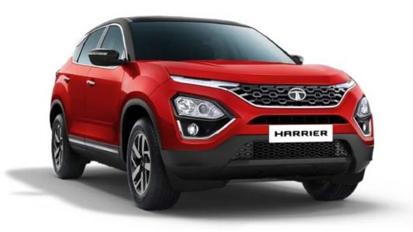 Tata Harrier CAMO edition spotted at dealership, launch imminent