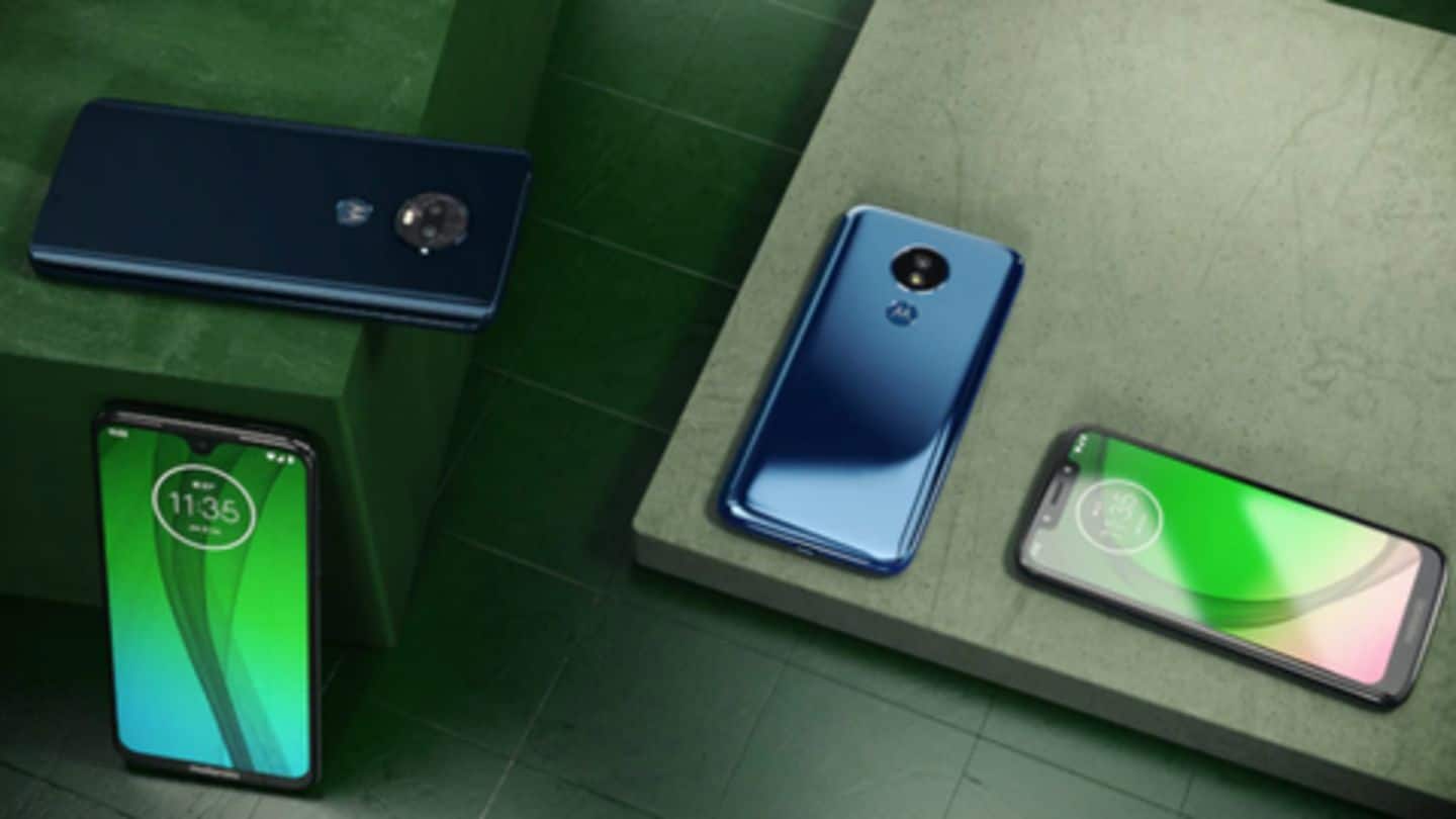 Moto G7 series launched in Brazil, global release in mid-February