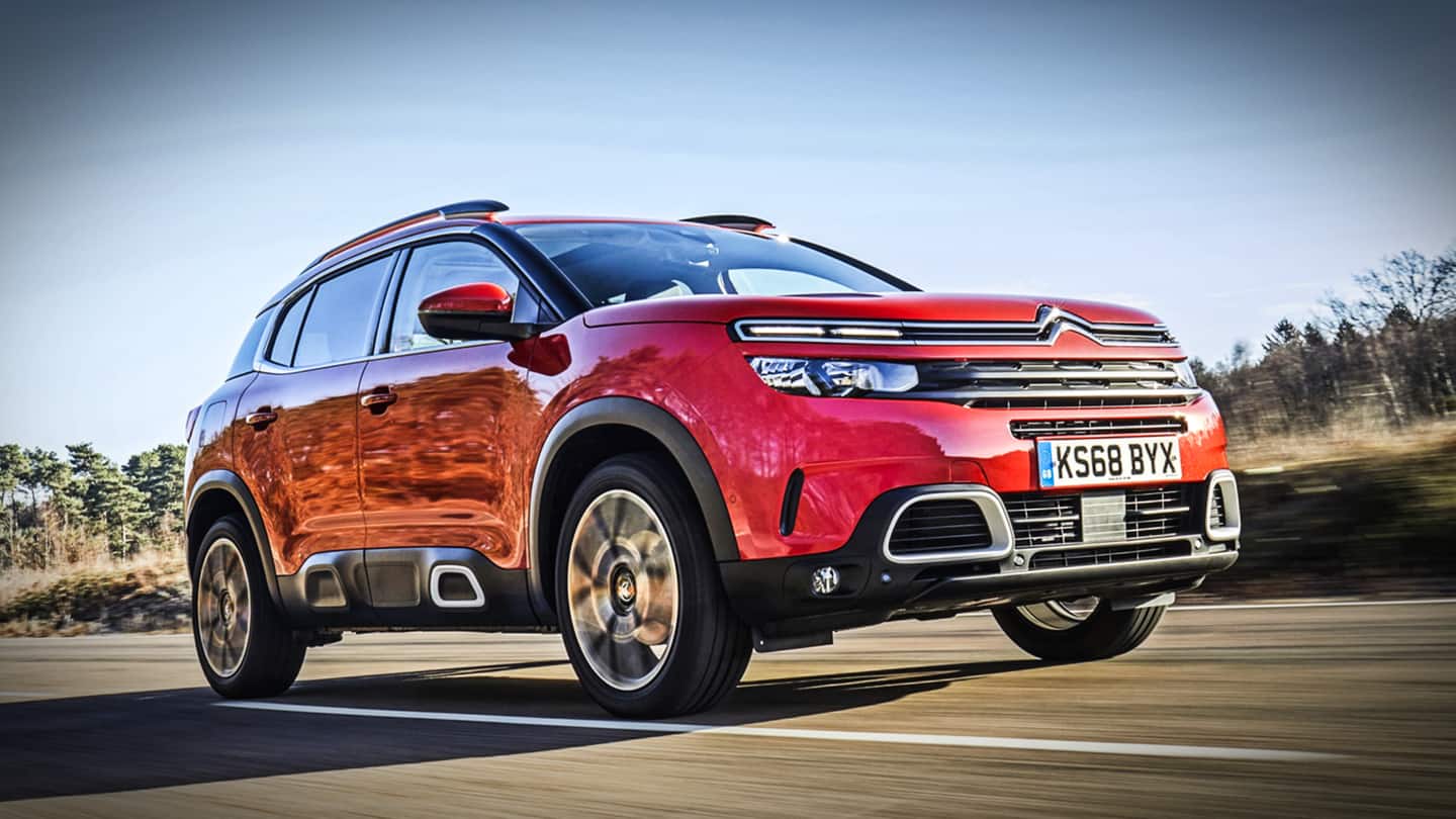 Citroen to commence pre-bookings for C5 Aircross in March 2021