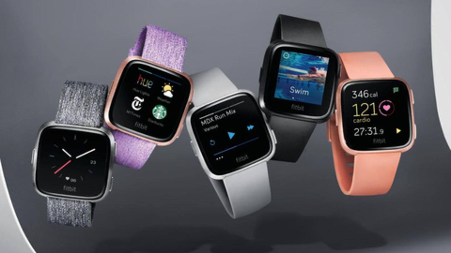 fitbit versa vs apple watch series 4