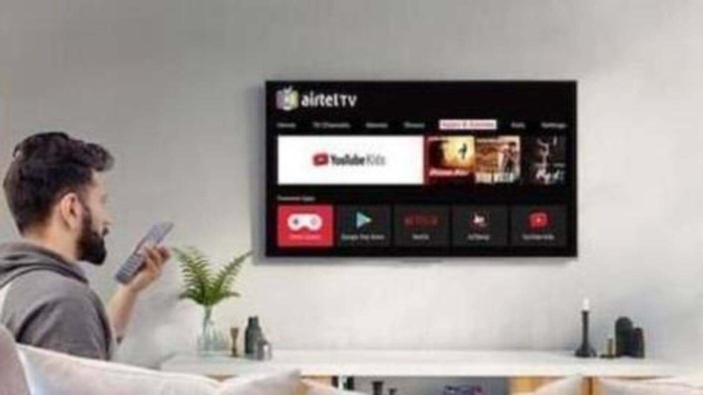 Here's a look at the benefits of Airtel Internet TV