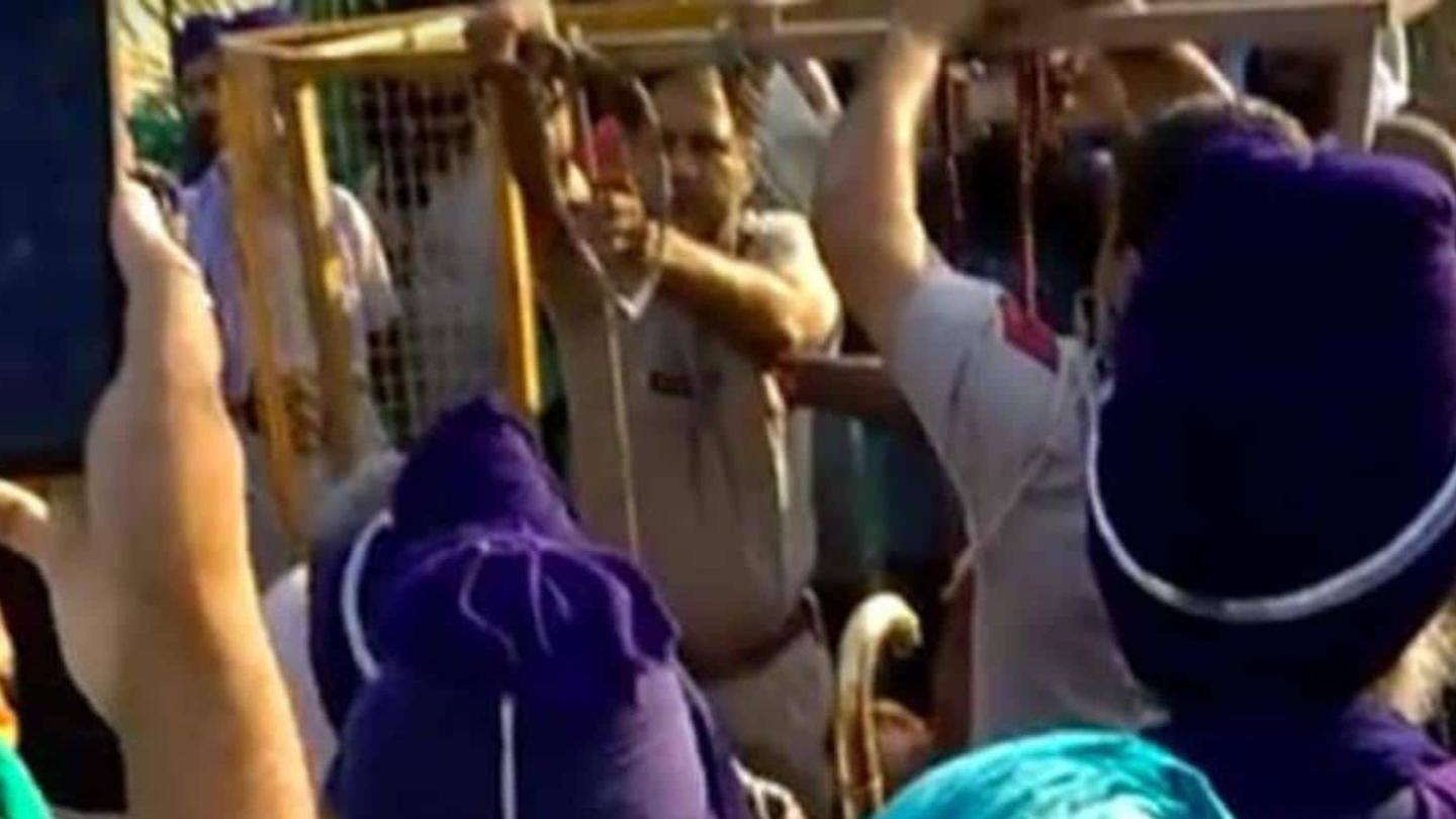 What happened at Singhu border on Friday What happened at Singhu border on Friday