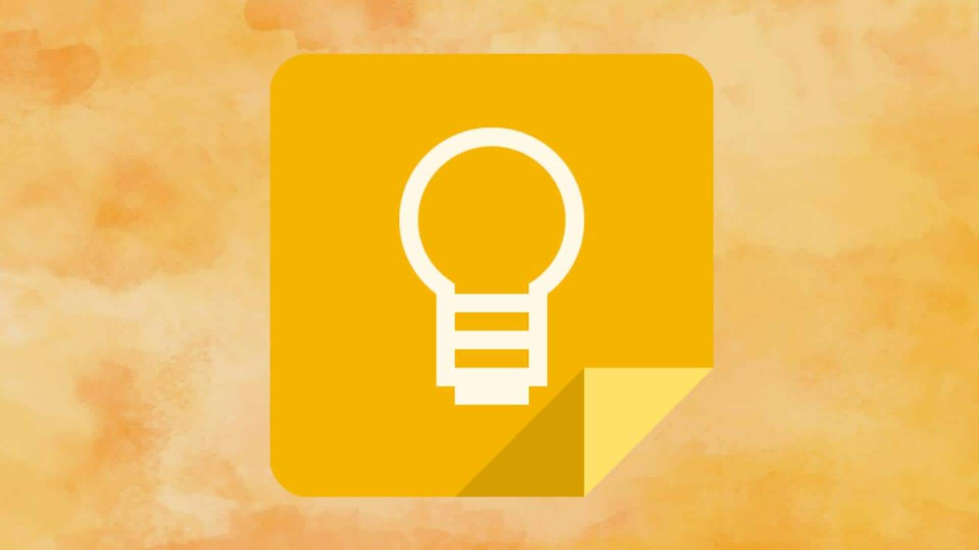 Tips to elevate your efficiency with Google Keep
