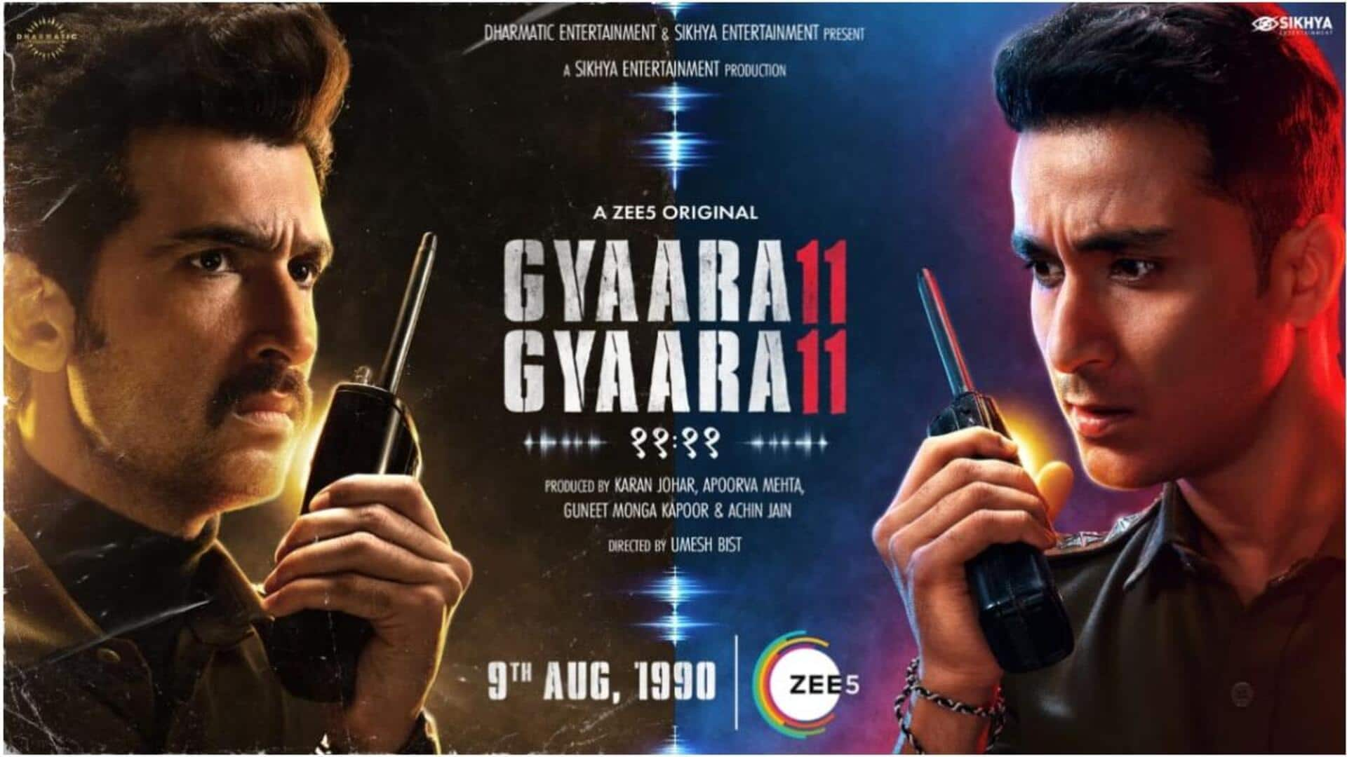 Karan Johar unveils time-bending thriller 'Gyaarah Gyaarah' featuring Raghav Juyal