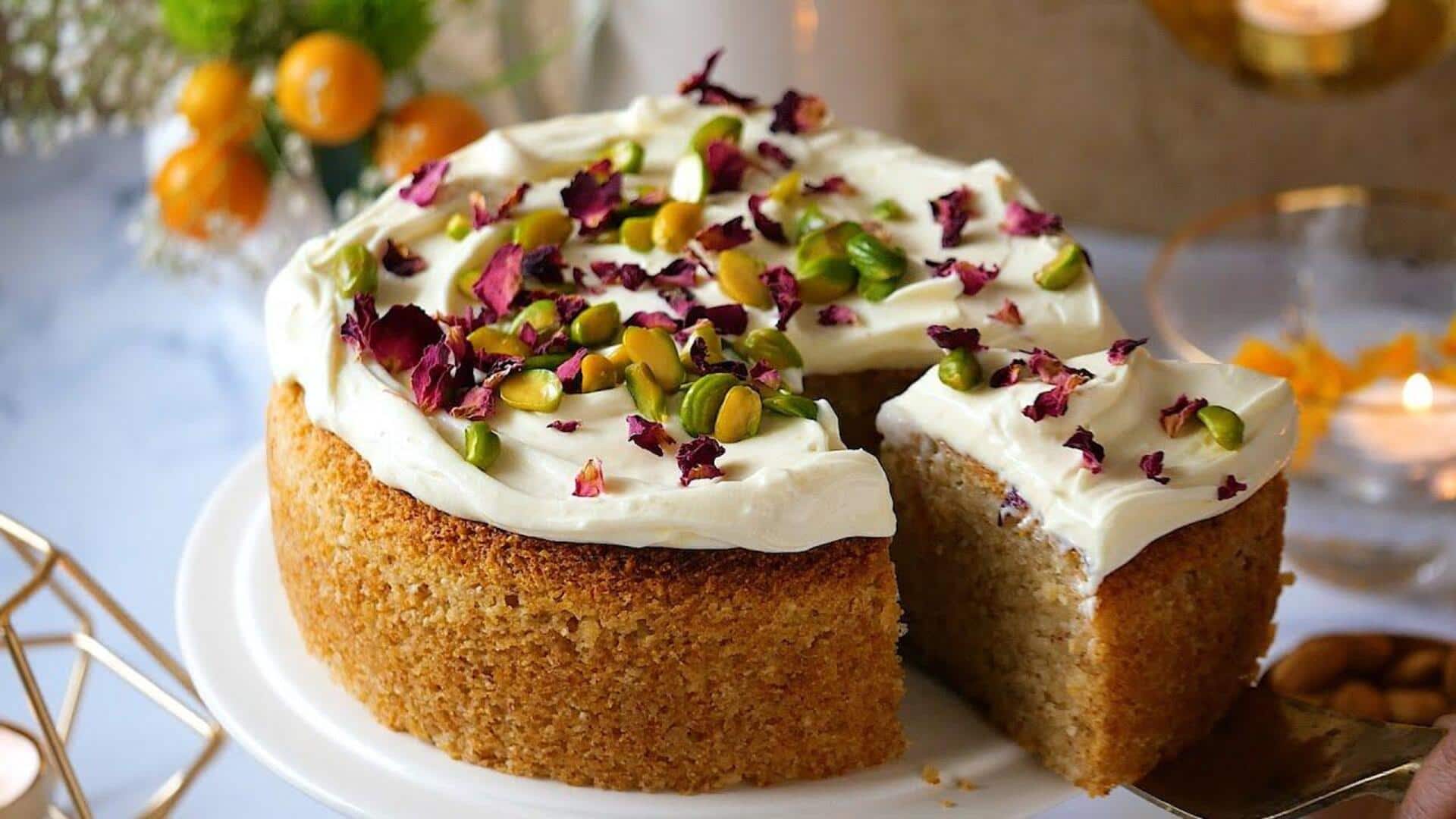 Ace your dessert game by adding saffron and pistachio