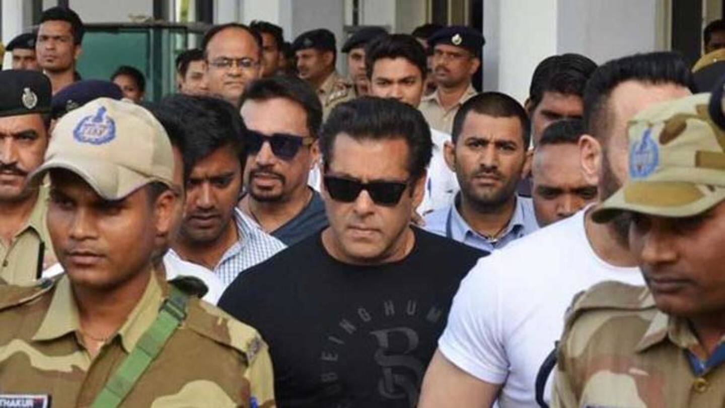 Salman was found guilty of killing two blackbucks Salman was found guilty of killing two blackbucks