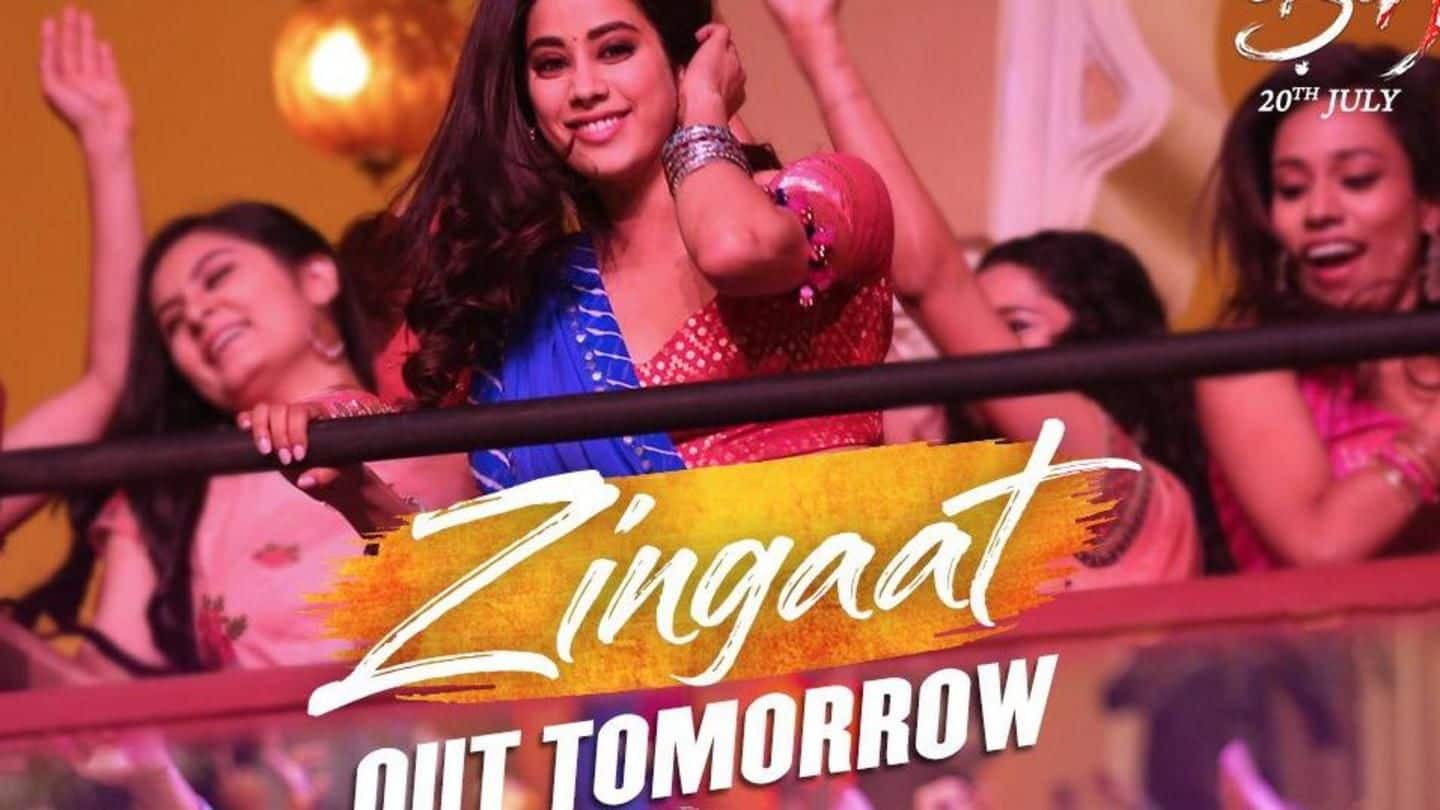 The much-awaited 'Zingaat' song from Janhvi-Ishaan's 'Dhadak' to release tomorrow