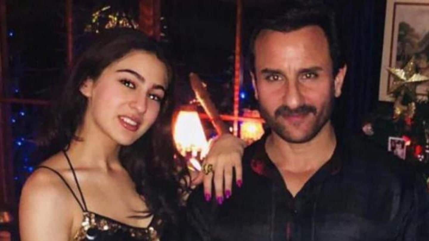 Saif keeping track of controversy around daughter Sara's debut film