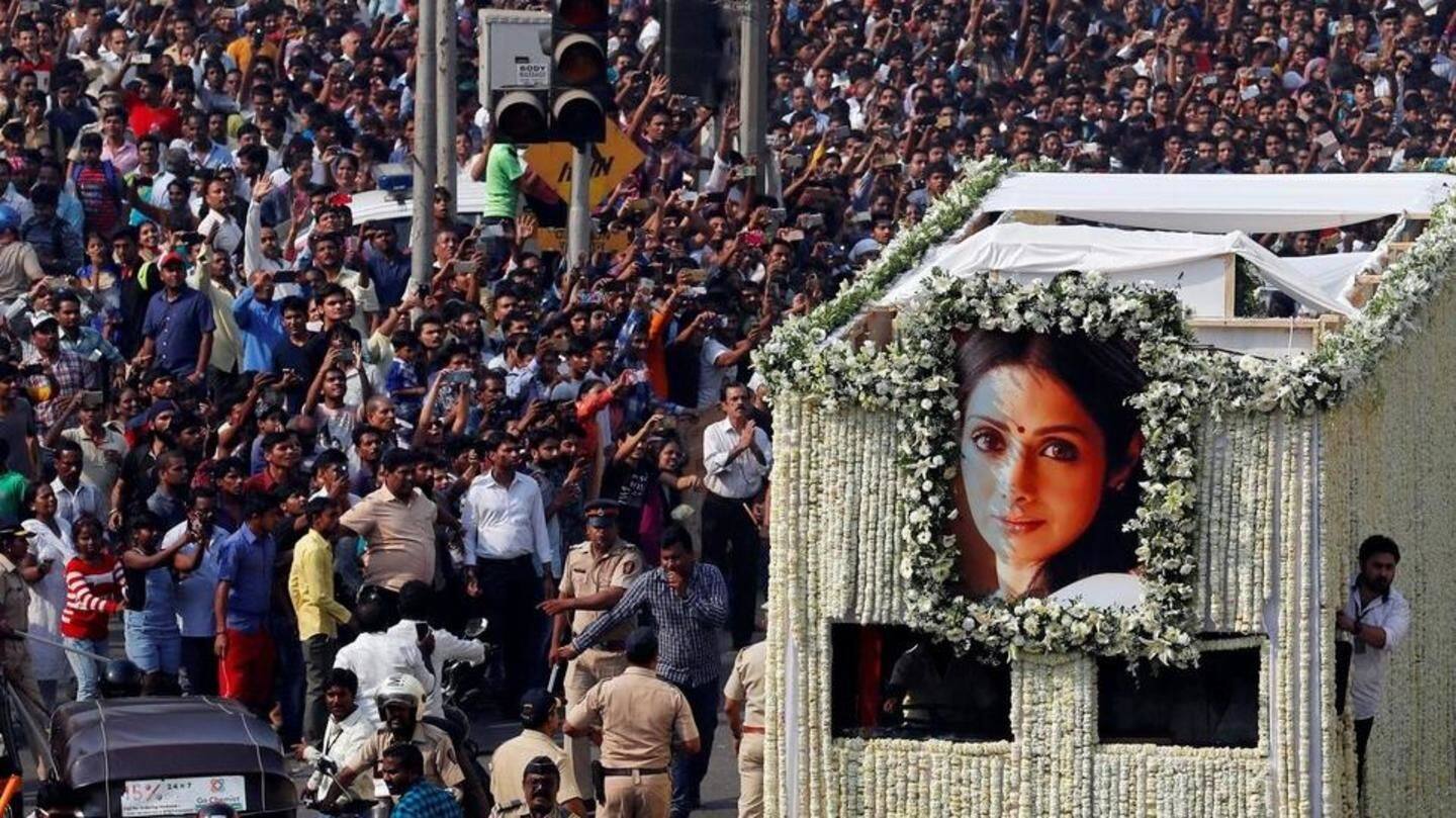 Sridevi accorded state funeral on CM Fadnavis's directive, reveals RTI