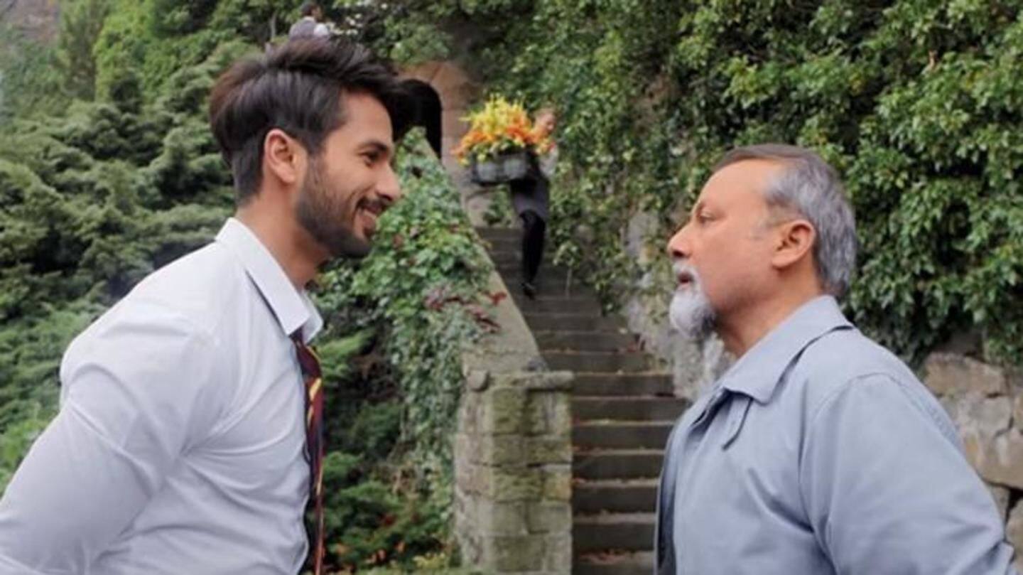 Pankaj Kapoor and Shahid Kapoor Pankaj Kapoor and Shahid Kapoor