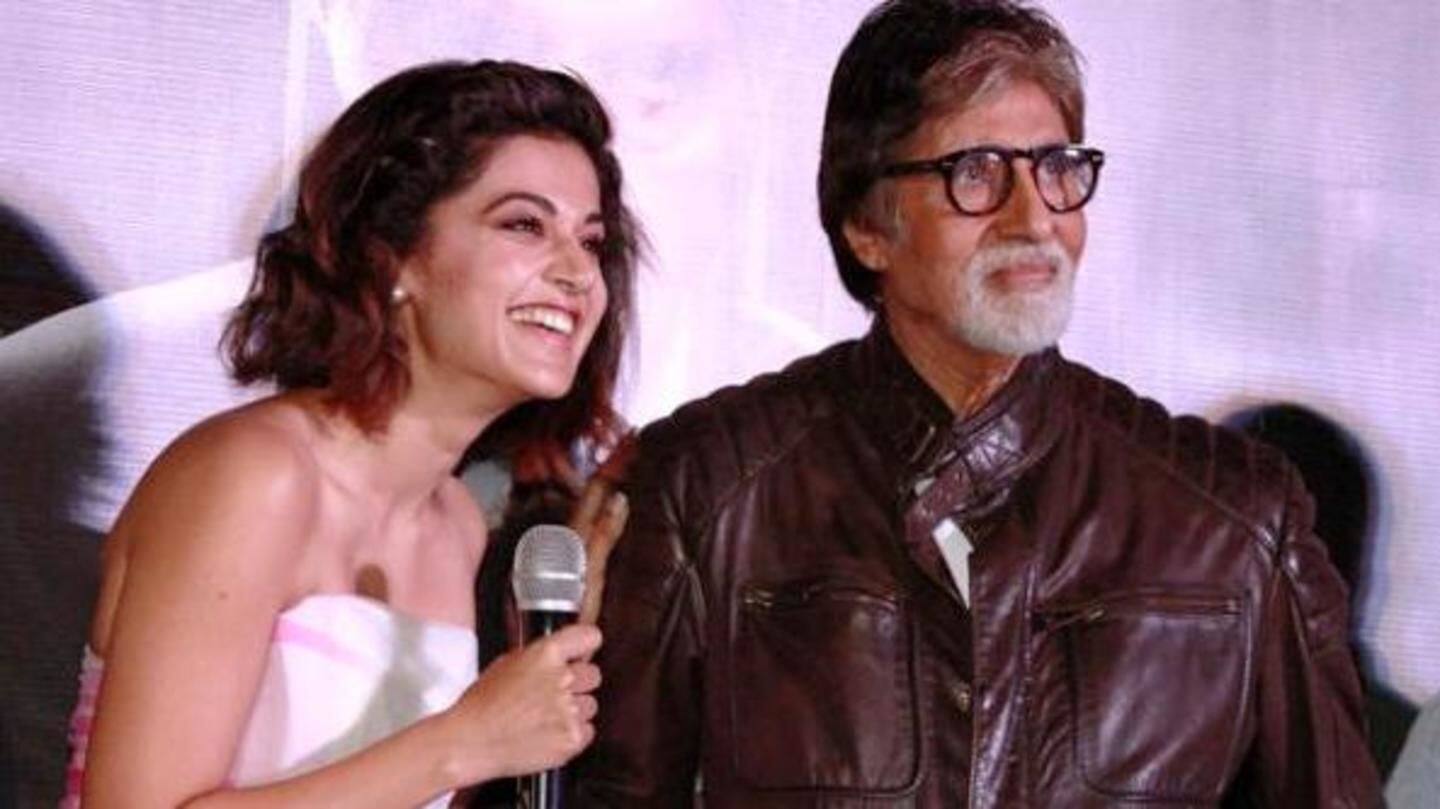 'Pink' stars Amitabh Bachchan, Taapsee Pannu reunite for Sujoy's next
