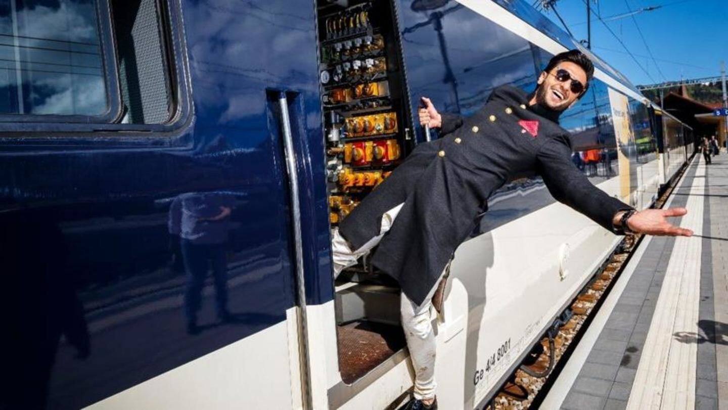 'Ranveer On Tour': Swiss train named after Ranveer Singh