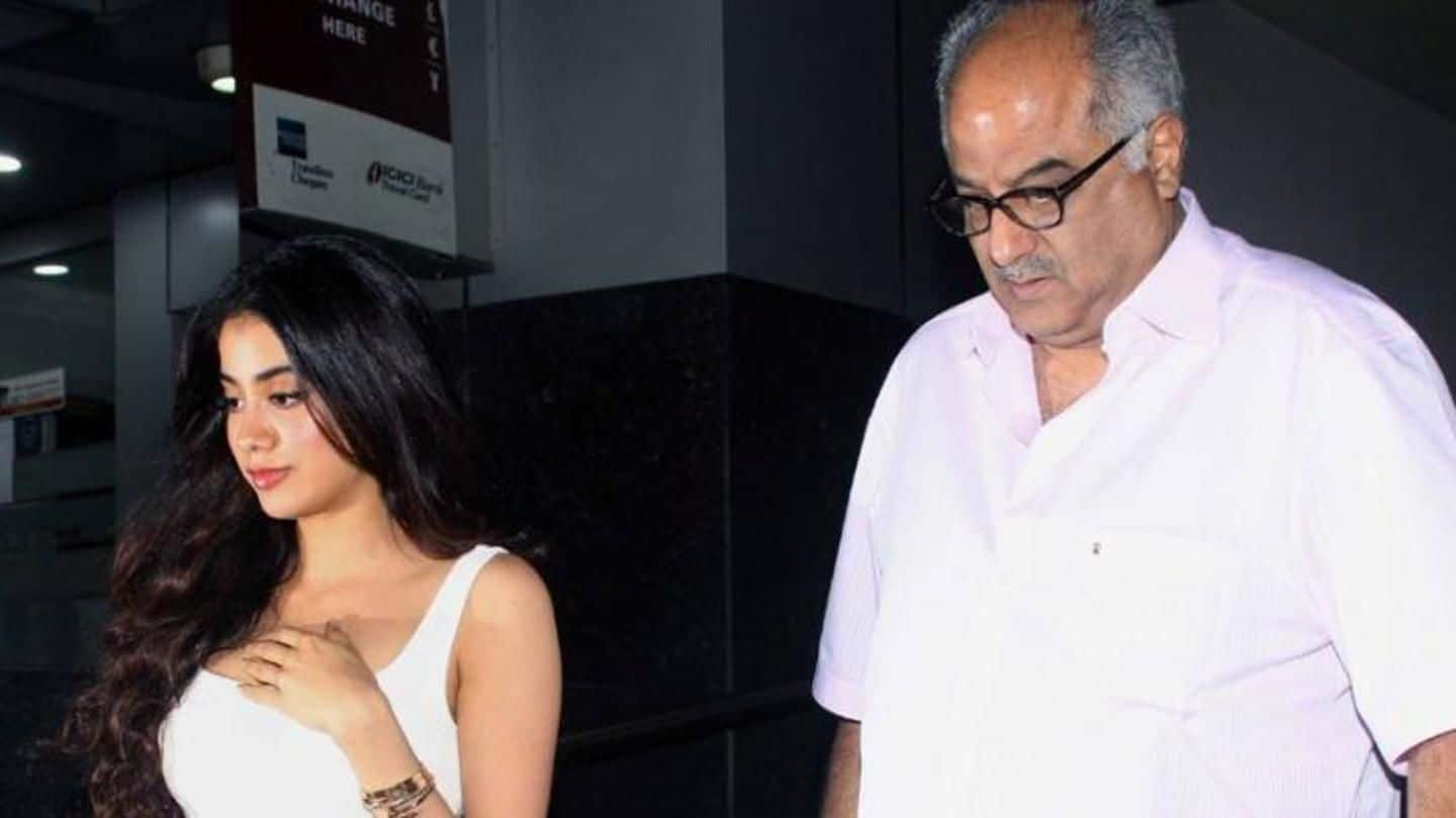 Here's what Boney Kapoor told Janhvi after watching 'Dhadak' trailer