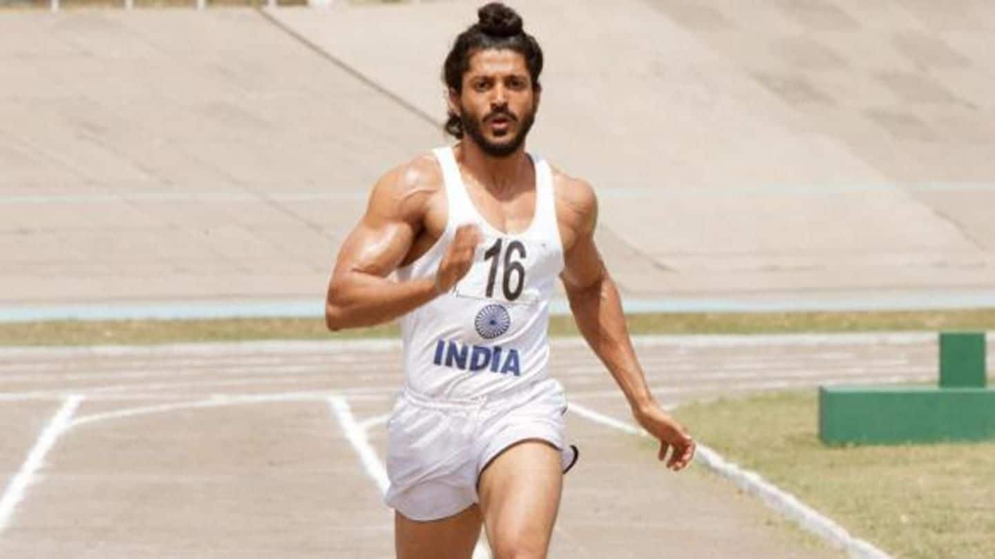 Farhan Akhtar as the 'Flying Sikh' left us spellbound Farhan Akhtar as the 'Flying Sikh' left us spellbound