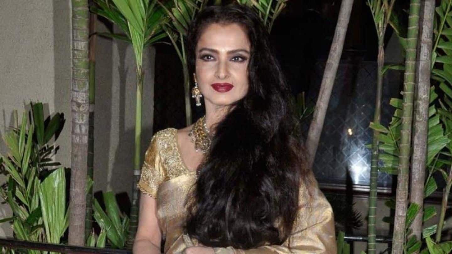Age is just a number for Rekha Age is just a number for Rekha
