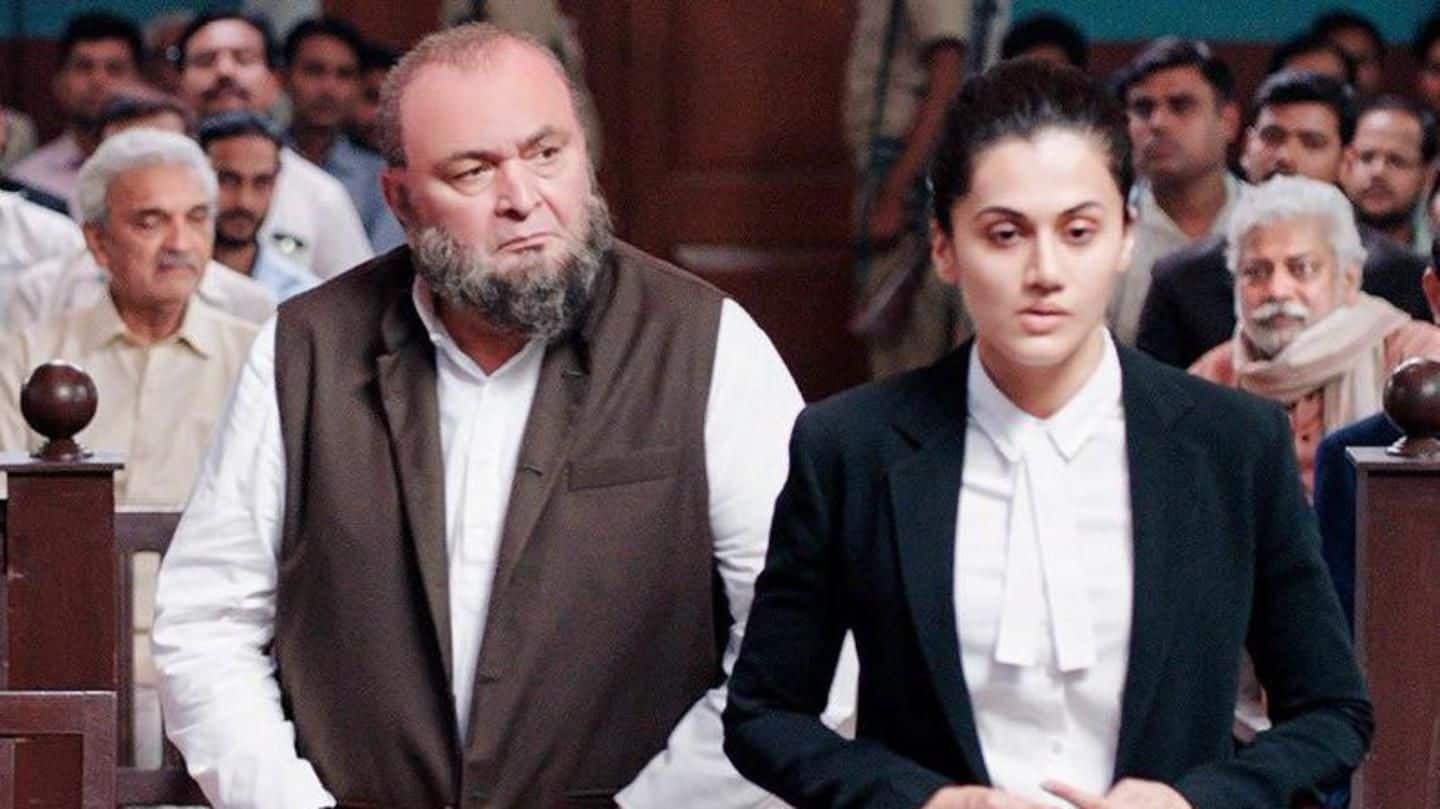 'Mulk' first look: Taapsee Pannu looks promising as a lawyer