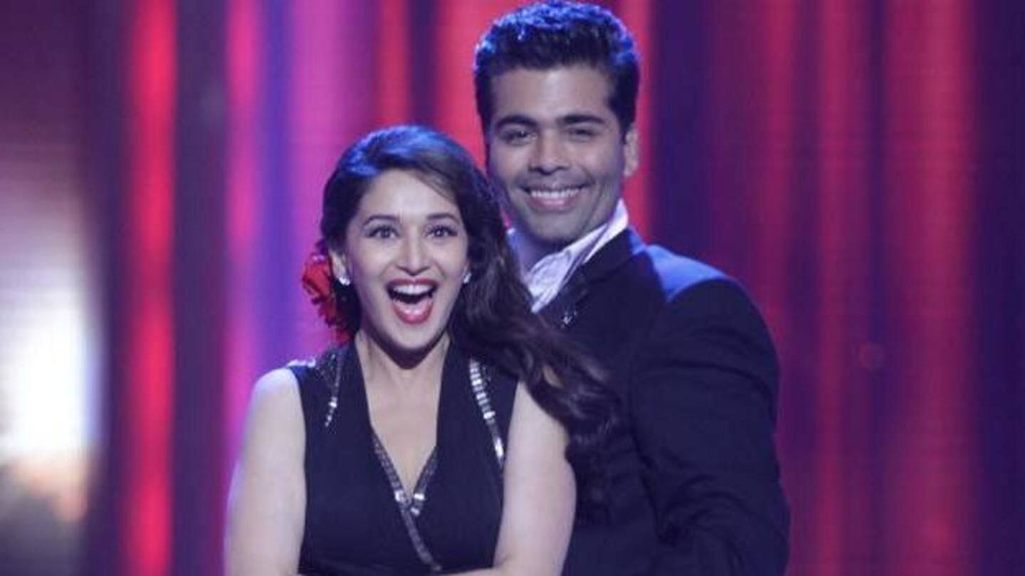 Karan comes on board for Madhuri's Marathi debut 'Bucket List'