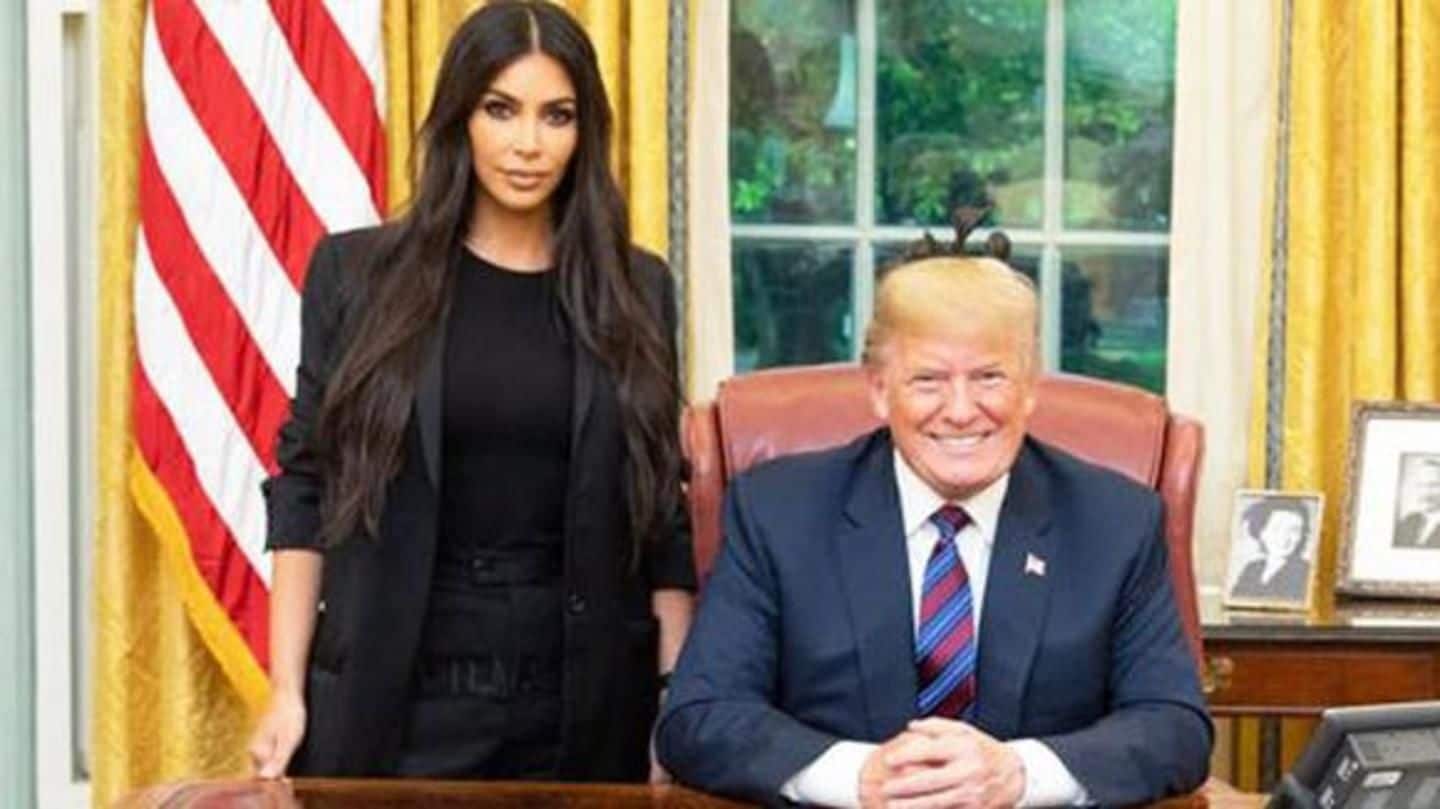 Kim Kardashian meets President Trump to discuss prison reforms