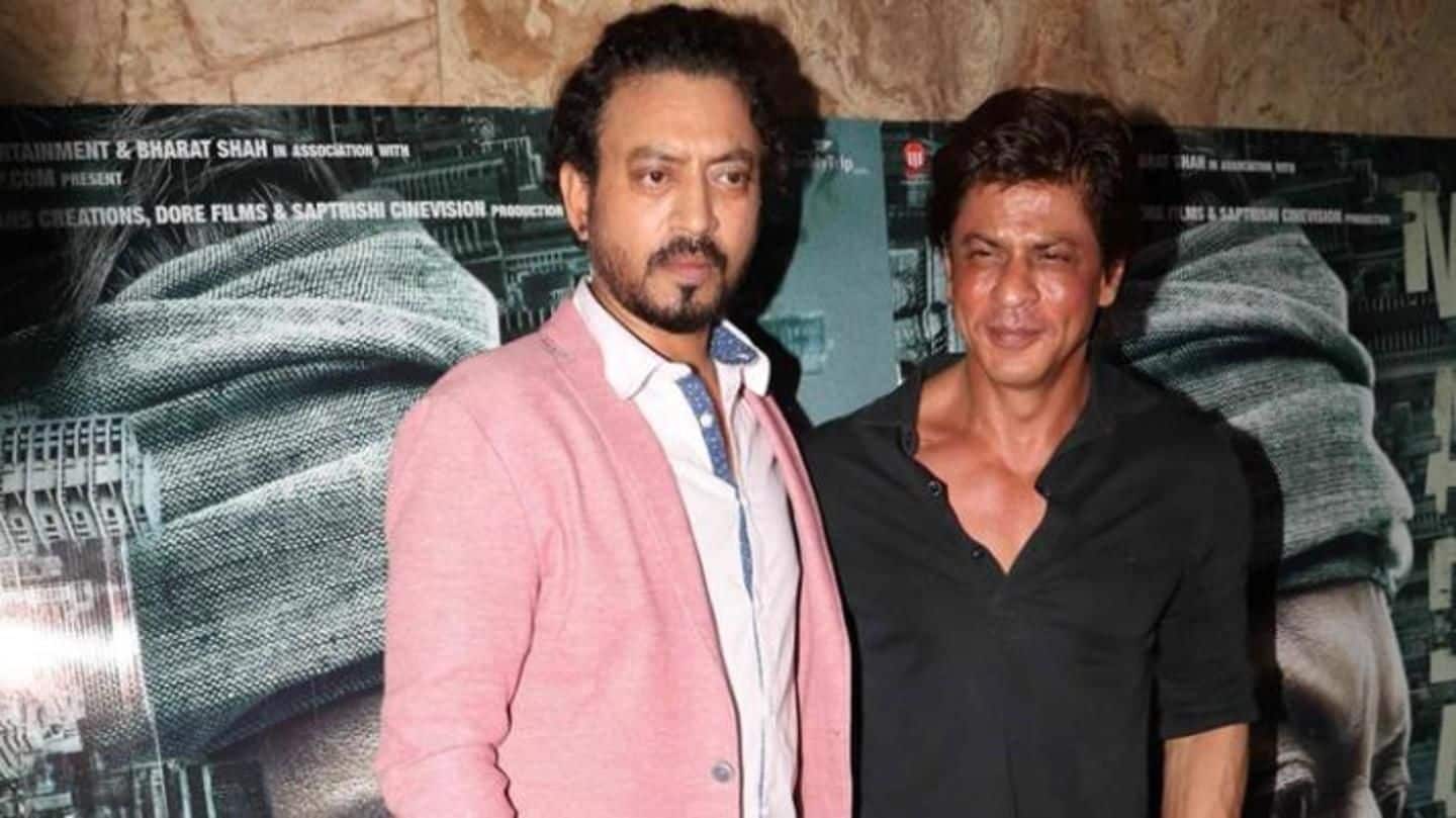 This is how SRK came to ailing Irrfan Khan's rescue